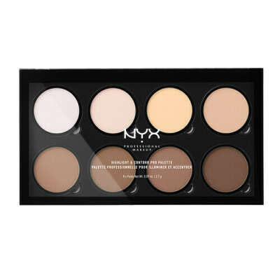 Палетка для контурирования `NYX PROFESSIONAL MAKEUP` HIGHLIGHT & CONTOUR PRO PALETTE тон 01