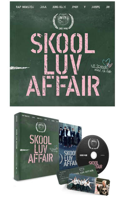 BTS 2nd Mini Album [Skool Luv Affair] *____*