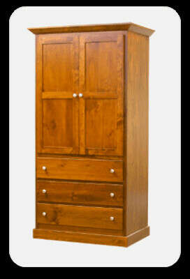 Polo Solid Wood Wardrobe Collection