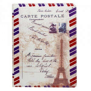 Чехол для iPad 2/iPad 3/iPad 4 "Eiffel Tower", серия "Post cards"