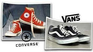 Сертификат Converse или Vans