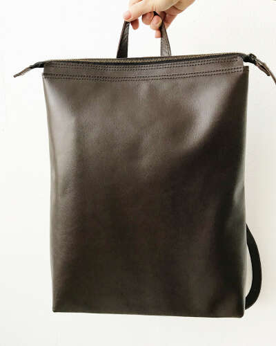 Чёрный мужской рюкзак от @sherwood_workshop