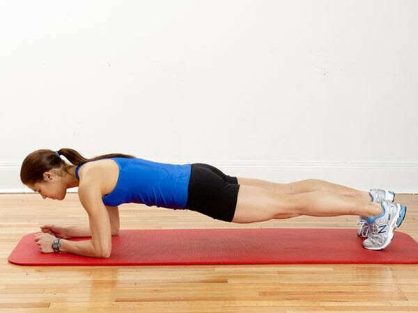 Hold the plank for more than 3 minutes