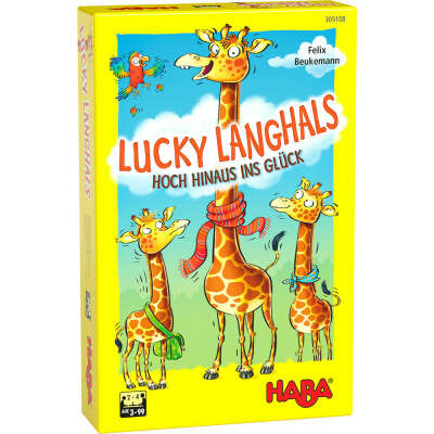 счастливый жираф haba