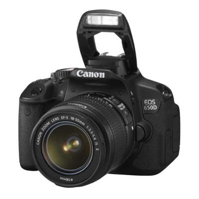 Фотоаппарат зеркальный Canon EOS 650D Kit 18-55 IS Black