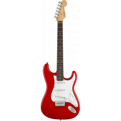 Squier MM Stratocaster HT red