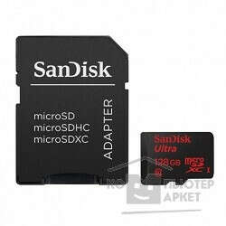 Карта памяти microSDXC SanDisk 128Gb