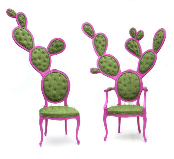 The Prickly Pair Chairs – Classic | Contemporary Furniture by Valentina Glez Wohlers