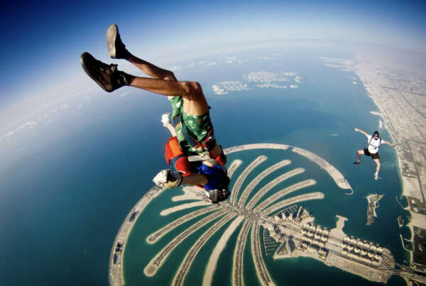 Skydive over Jumeirah