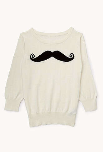 Mustache Sweater (Kids)