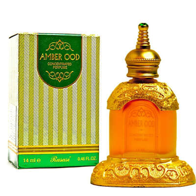 Арабские масляные духи, аттар RASASI Amber Oudh