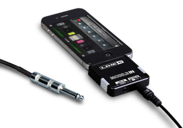 Line 6 Mobile In audio interface for iOS with Mobile POD App