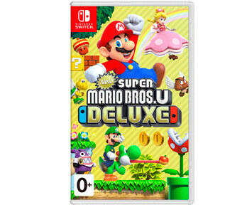 Купить New Super Mario Bros. U Deluxe (Русская версия)(Nintendo Switch) в Москве или с доставкой в интернет-магазине Видеоигр Нет