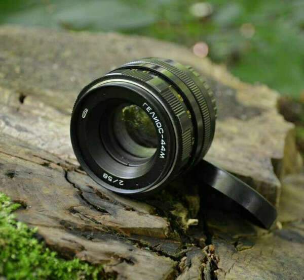 Объектив Helios 44-2 58/2 (Зебра) на Canon