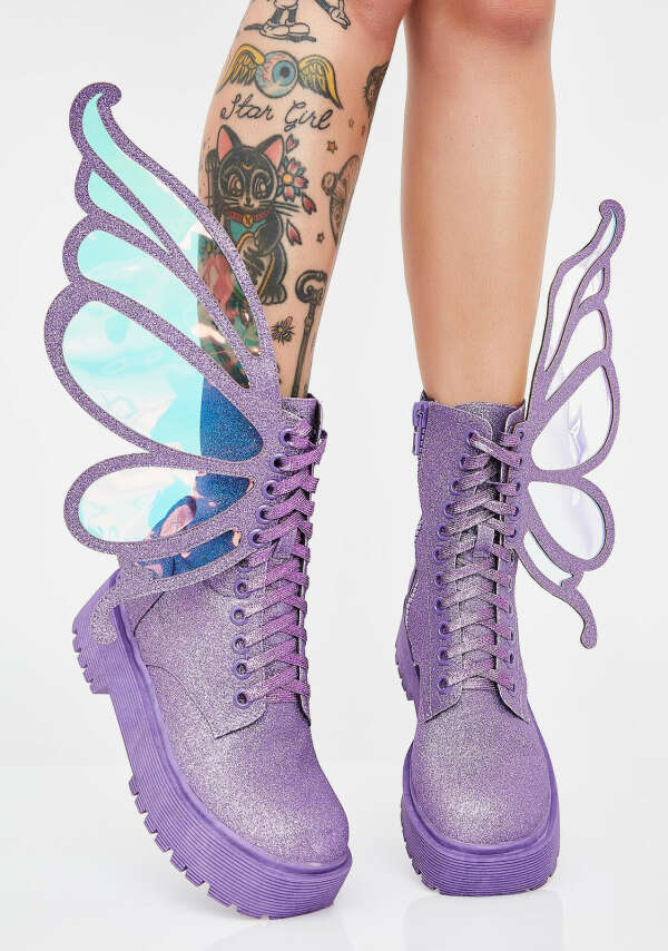 Fairy Flossin&#039; Glitter Boots