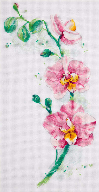 Набор для вышивания "PANNA" C-1887 ( Ц-1887 ) "Орхидея"