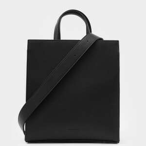 Универсальная женская сумка-шоппер черного цвета купить за 10900 руб в Москве и Спб | ARNY PRAHT