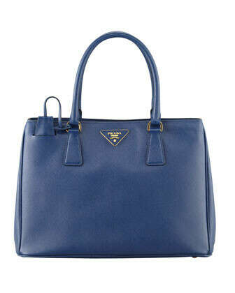 Prada Saffiano Small Gardener&#039;s Tote Bag, Blue