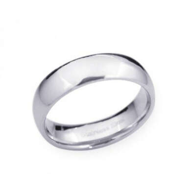 Classic Stainless Steel Wedding Band or Promise Ring Online