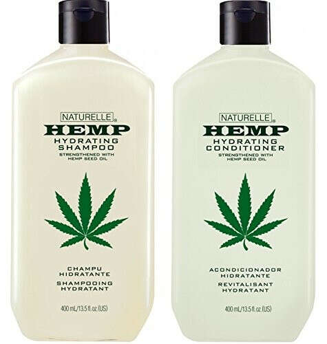 Hemp Hydrating Shampoo and Hydrating Conditioner 13.5 oz Two Pack