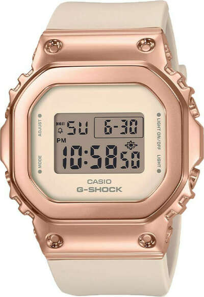 Японские наручные часы Casio G-SHOCK GM-S5600PG-4ER с хронографом