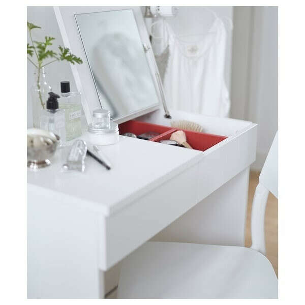 БРИМНЭС Туалетный столик, белый, 70x42 см по выгодной цене - IKEA