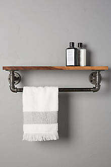 Pipework Towel Rack