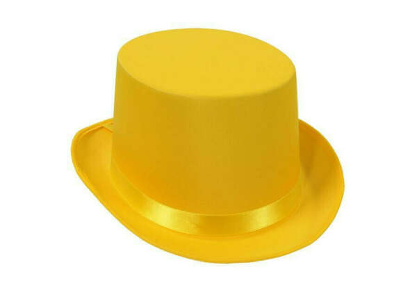 Жёлтая или зелёная шляпа цилиндр