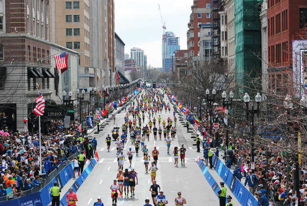 Участие в Бостонском марафоне