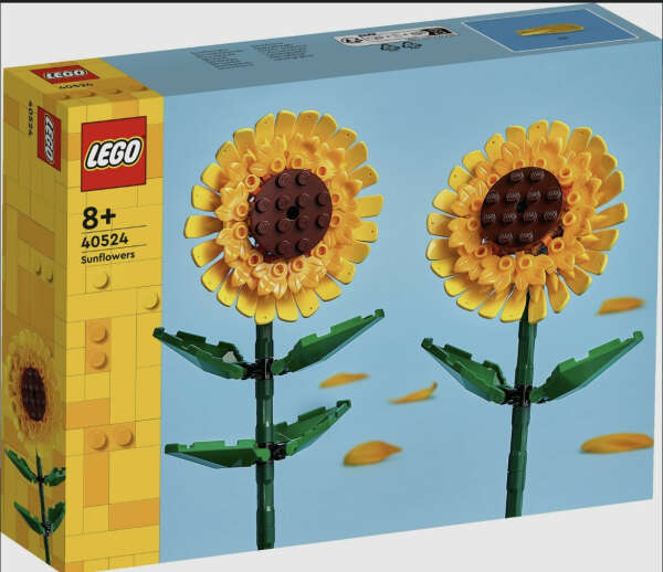 LEGO подсолнухи