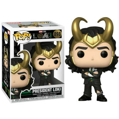 Funko Фигурка Funko POP! Bobble Marvel Loki: President Loki