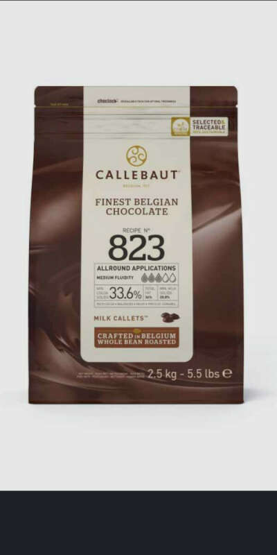 Callebaut молочный шоколад