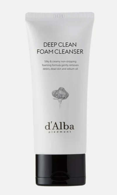 D'ALBA white truffle deep clean foam cleanser