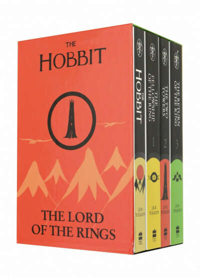 Tolkien John Ronald Reuel: The Hobbit. The Lord of the Rings. 4 Volume Box Set