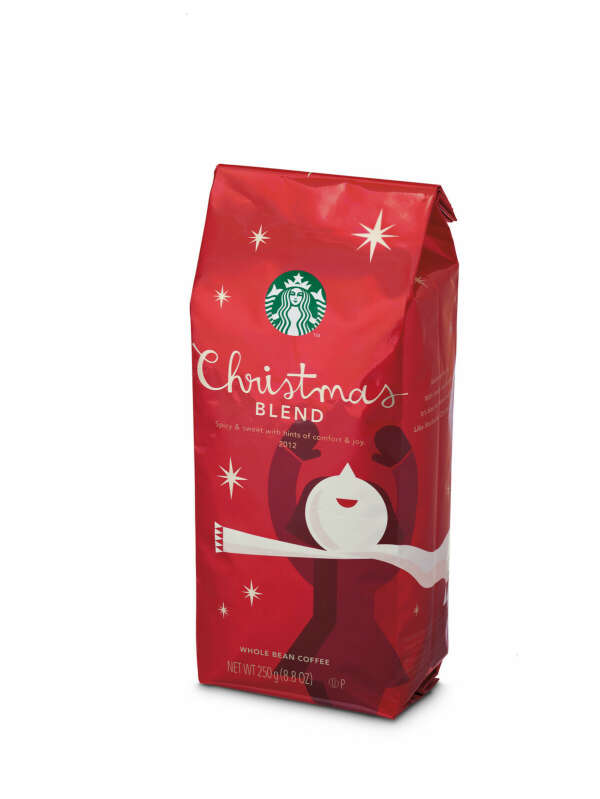 Кофе в зернах Starbucks Christmas Blend