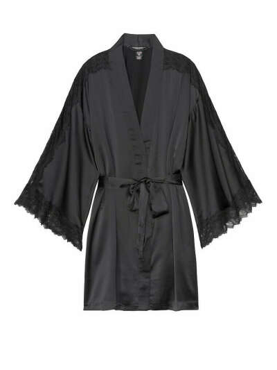 Lace Inset Robe - Victoria's Secret