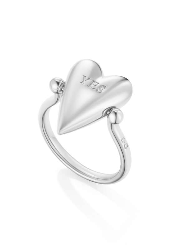 Heart Of Avgvst Flip Ring