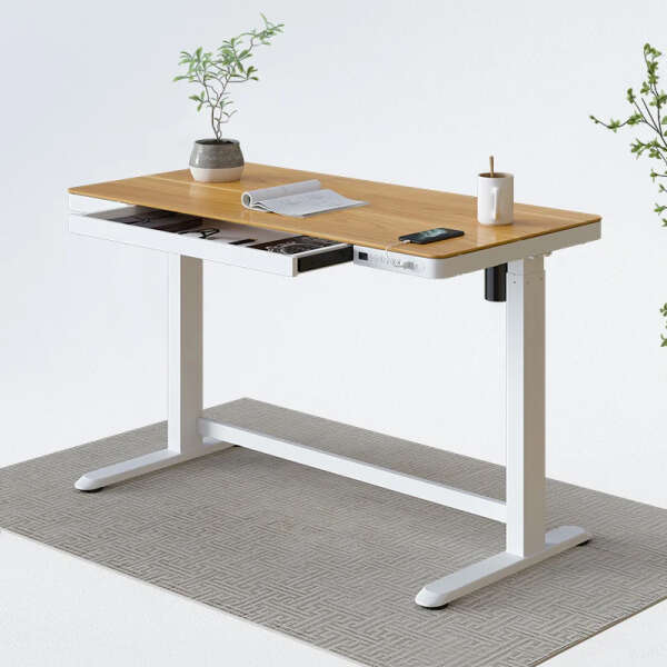 Comhar All-in-One Standing Desk Wooden Top | Flexispot | Flexispot