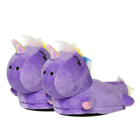 Тапки Rainbow Unicorn Purple