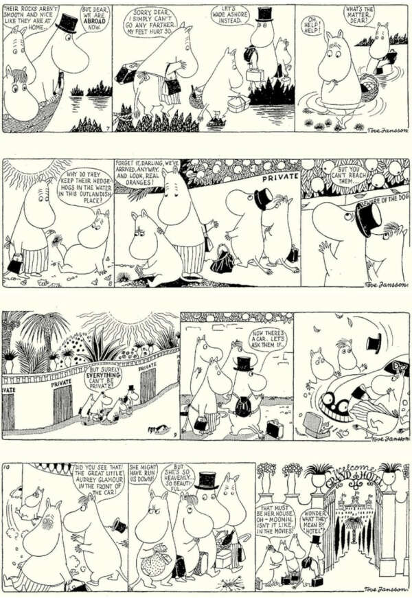 Moomin Comics book