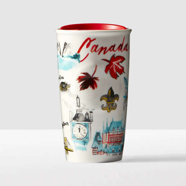 Canada Double Wall Traveler, 10 fl oz Starbucks