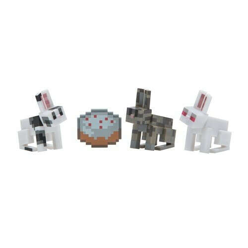 Minecraft Bunnies Figures 3-Pack