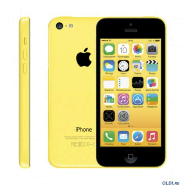 Смартфон Apple iPhone 5c 16GB Yellow