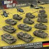 Сборная модель West German Starter Force - Panzeraufklarungs Kompanie (Plastic) 15mm (1/100)