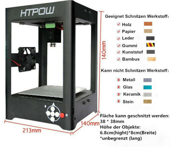 Mini Lasergravurmaschine