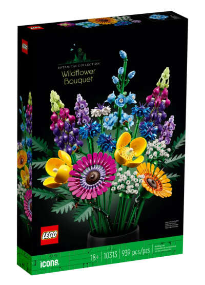 Букет полевых цветов LEGO