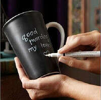 Керамическая чашка с крышкой Starbucks Memo с маркером
