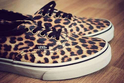 LEOPARD VANS