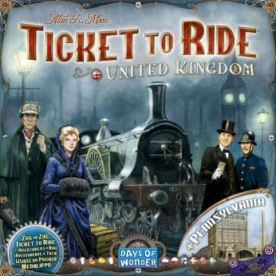 Ticket to Ride Map Collection Volume 5 : United Kingdom Board Game