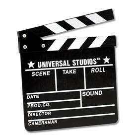 Universal Studios™ Clapboard